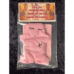 Pink Anna Riva Voodoo Doll for Attraction and Happiness